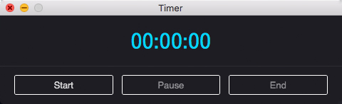 Mac OS X Timer